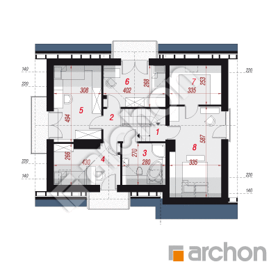Dom w rododendronach 15 (PN)