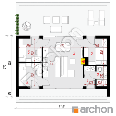 Domek letniskowy nad rzeczką