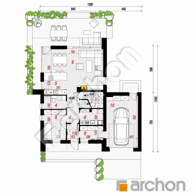 Dom w szyszkowcach 11 (GE)