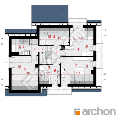 Dom w tamaryszkach 10 (N)