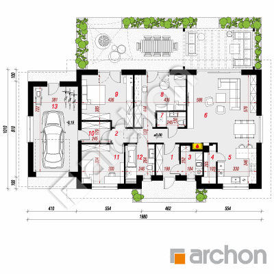 Dom w kostrzewach 10 (G)