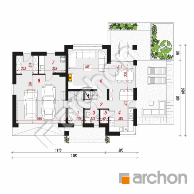 Dom w orliczkach (G2E)