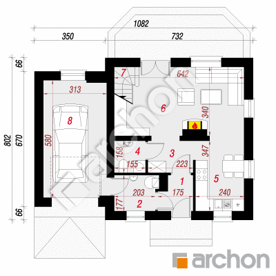 Dom w borówkach (G)