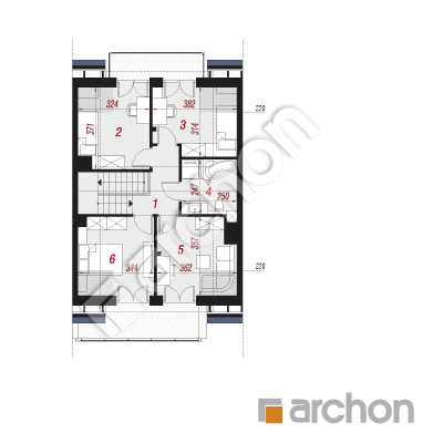 Dom w klematisach 20 (SA)