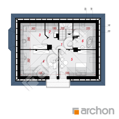 Dom w aksamitkach (M)