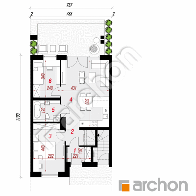 Dom w bratkach 16 (R2S)