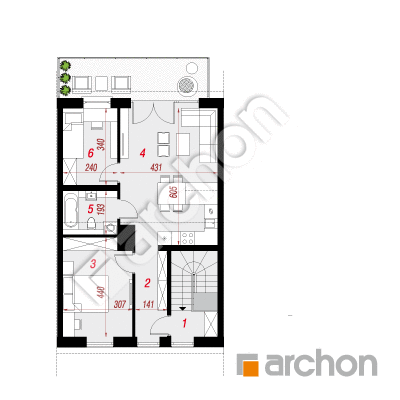 Dom w bratkach 16 (R2S)