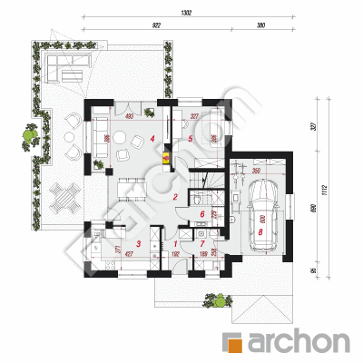 Dom pod pistacją (G)