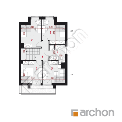 Dom w klematisach 22 (B)