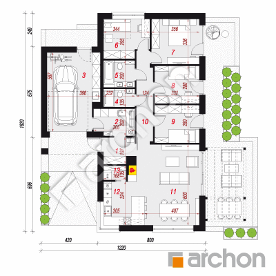 Dom w kosaćcach 3 (GN)