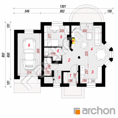 Dom w poziomkach 3 (G)