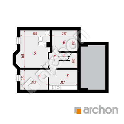 Dom w rododendronach 2 (P)