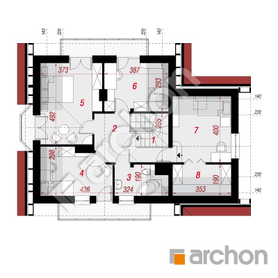 Dom w rododendronach 2 (P)