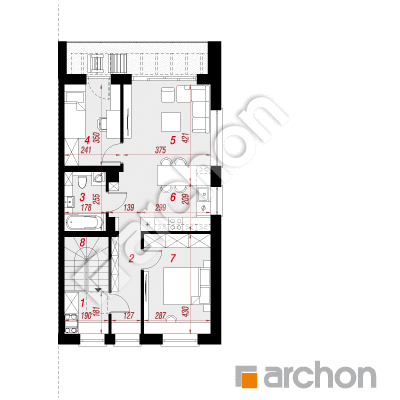 Dom w bratkach 6 (R2BE)