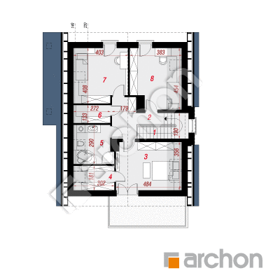 Dom w dzwonecznikach