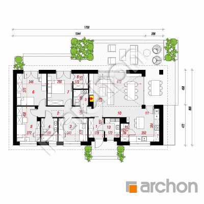 Dom w kosaćcach 24 (A)
