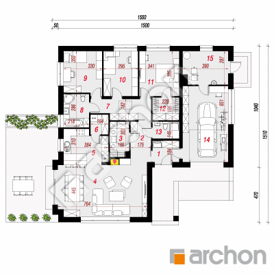 Dom w lilakach 4 (G)