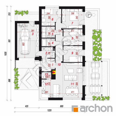Dom w kosaćcach 25 (G)