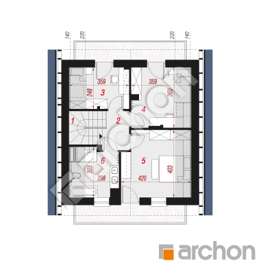 Dom w rododendronach 11 (E) OZE