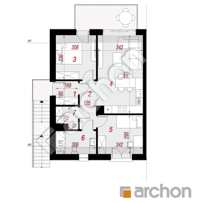 Dom w dawidiach (R2B)