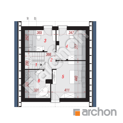 Dom w rododendronach 11 (N)