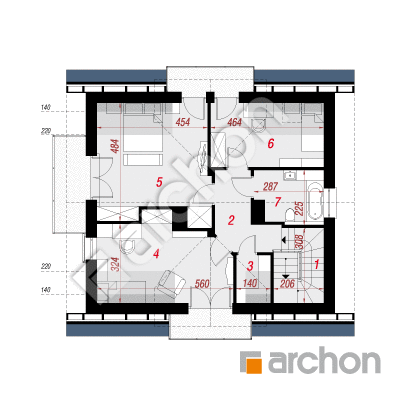 Dom w rododendronach 6 (WN)