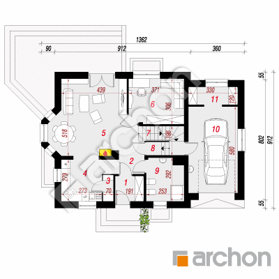 Dom w rododendronach 6 (PT)