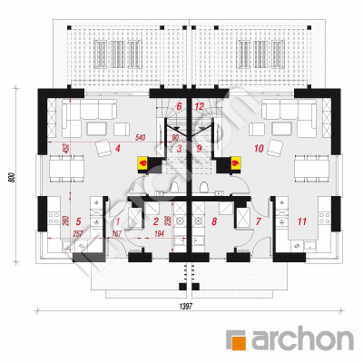 Dom w borówkach (R2N)