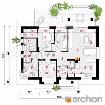 Dom w leszczynowcach