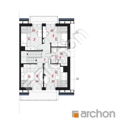 Dom w klematisach 20 (B)