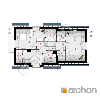 Dom w rododendronach 6 (G2A)