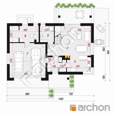 Dom w jabłonkach (G2)