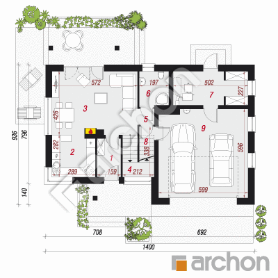 Dom w żurawkach (G2)