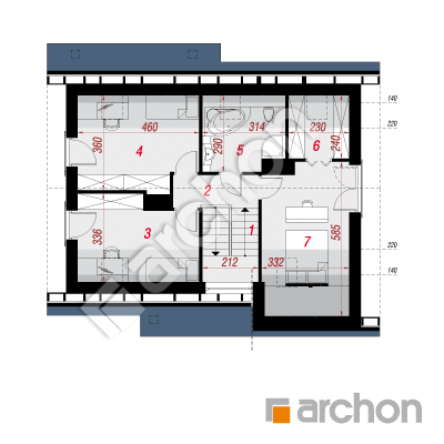 Dom w żurawkach (P)