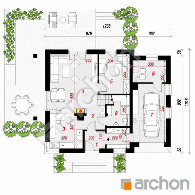 Dom w filodendronach 2