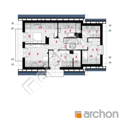 Dom w rododendronach 16