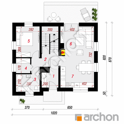 Dom w zielistkach (P)