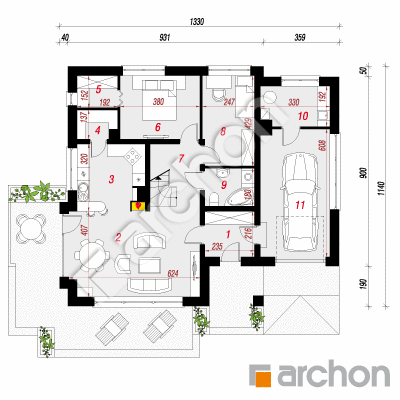 Dom w lilakach 3 (G)