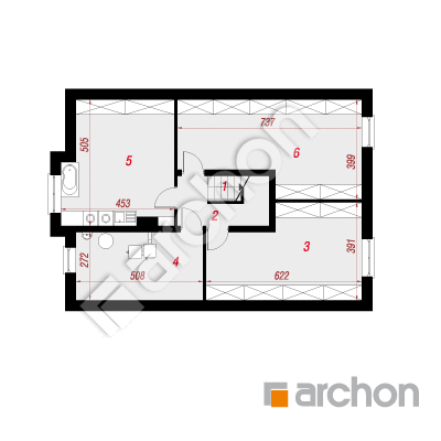 Dom w rododendronach 4 (PN)