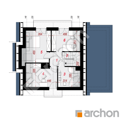 Dom w rododendronach 4 (PN)