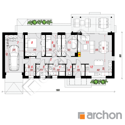 Dom w kosaćcach 2 (GN)