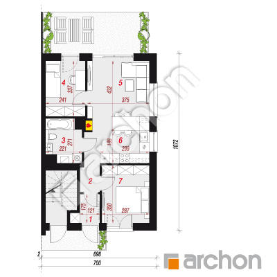 Dom w bratkach 12 (R2B)