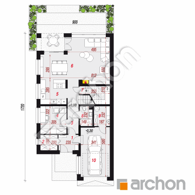 Dom w kokoryczkach 2 (G)