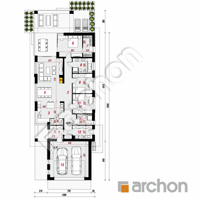 Dom w modrzewnicy 6 (G2)