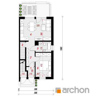 Dom w bratkach 8 (R2B)