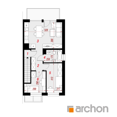 Dom w bratkach 8 (R2B)