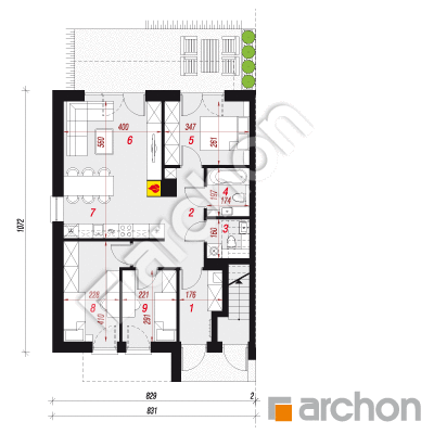 Dom przy trakcie 3 (R2B)