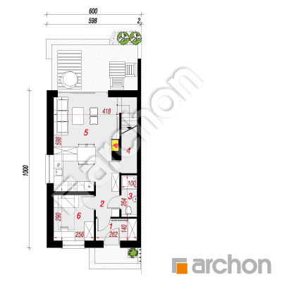 Dom w tunbergiach (B)