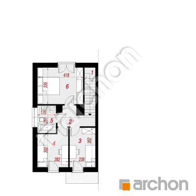 Dom w tunbergiach (B)