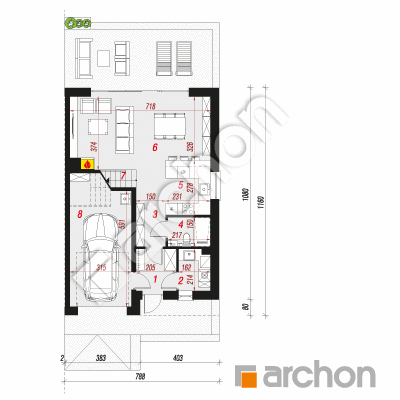 Dom w narcyzach 6 (B)
